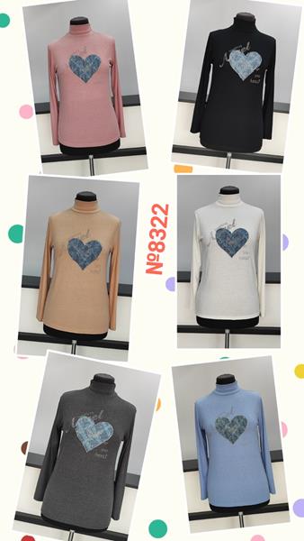 Гольф Desselil (3XL-6XL) 8322 mix (деми)