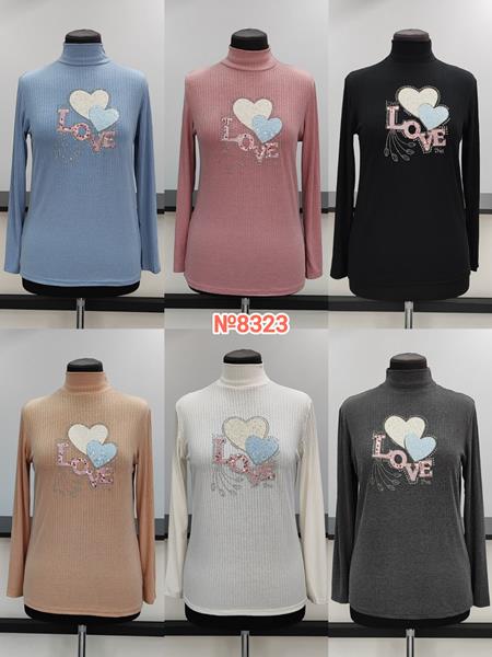 Гольф Desselil (3XL-6XL) 8323 mix (деми)