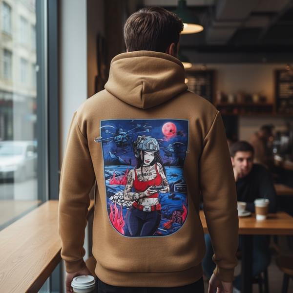 Худи Madoka (M-3XL) 1203 kayot (зима)