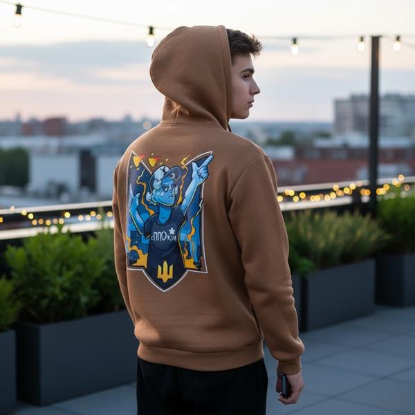 Худи Madoka (M-3XL) 1205 kayot (зима)