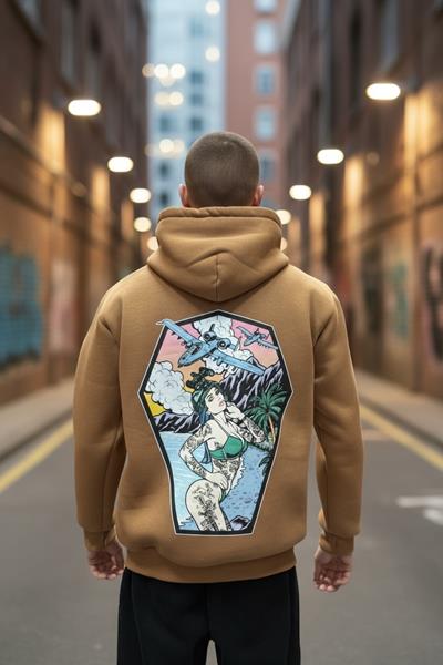 Худи Madoka (M-3XL) 1208 kayot (зима)