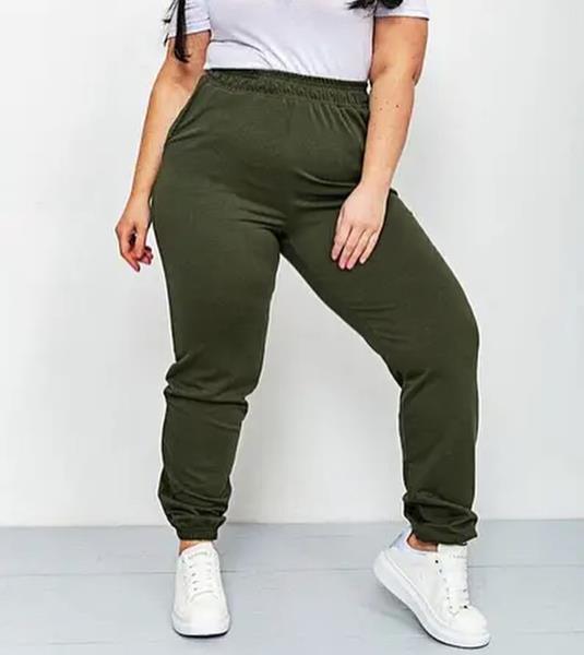 Штаны спорт Sport style (S-XL) 8023 khaki (зима)