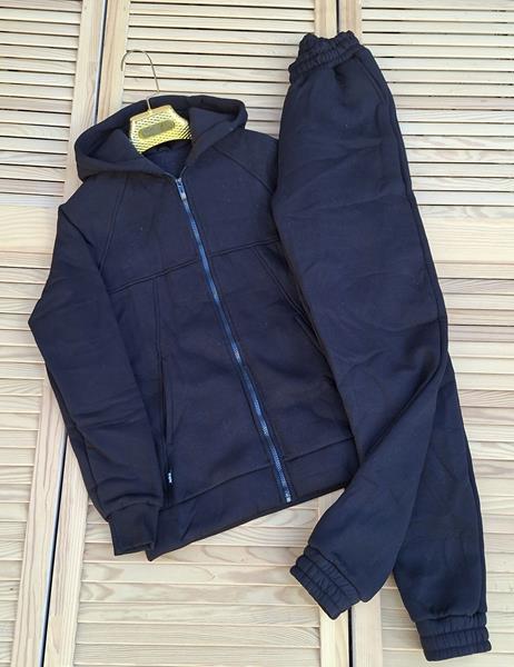 Костюм спорт Sport style (S-XL) 811-8023 black (зима)
