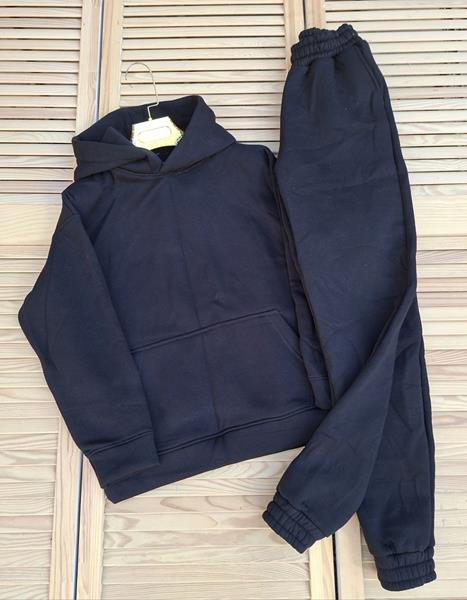 Костюм спорт Sport style (S-XL) 815-8023 black (зима)