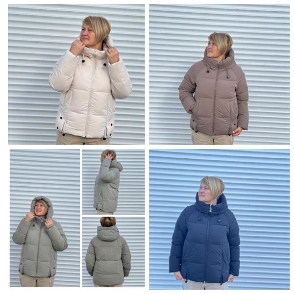 Куртка DKNSEL (42-50) 8876 blue (зима)