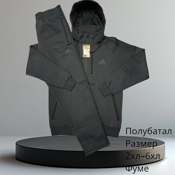 Костюм спорт Hai (2XL-6XL) H704 black (зима)