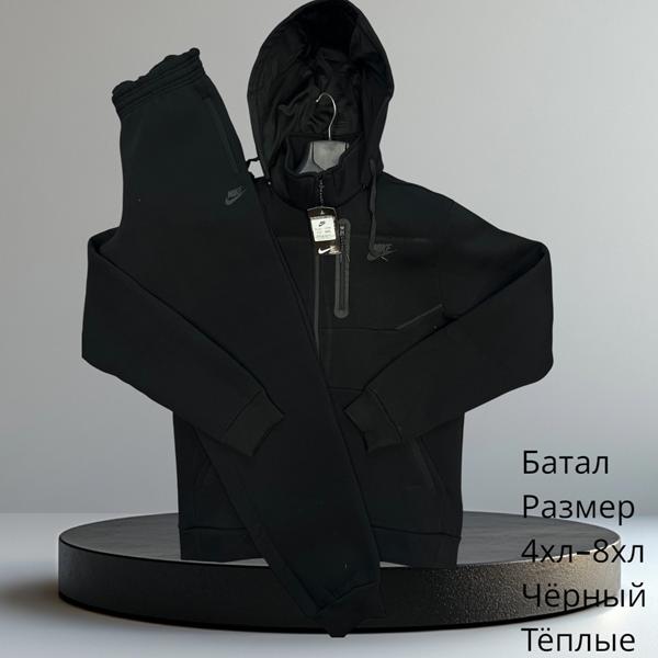 Костюм спорт Hai (4XL-8XL) H712 black (зима)