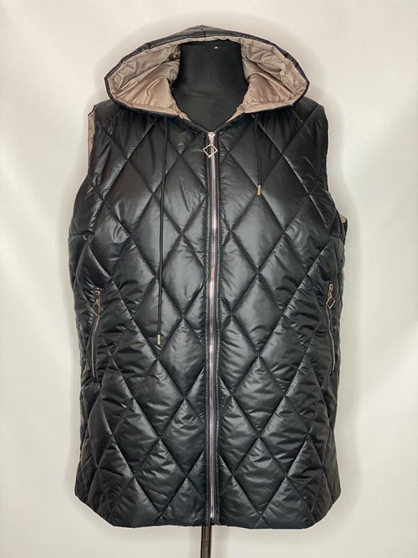 Жилетка Kirgiz (60-66) K149 black (деми)