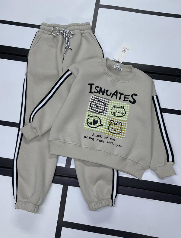 Костюм спорт Kosmy (122-140) 542 beige (зима)