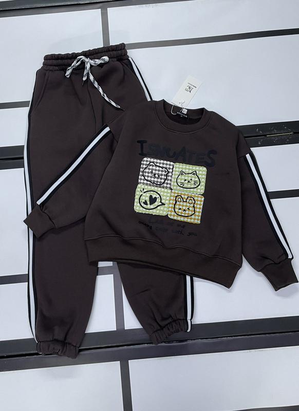 Костюм спорт Kosmy (122-140) 542 d.brown (зима)