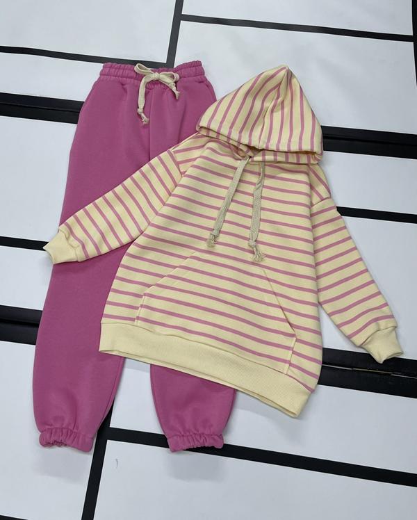 Костюм спорт Kosmy (122-152) 542-1 pink (зима)