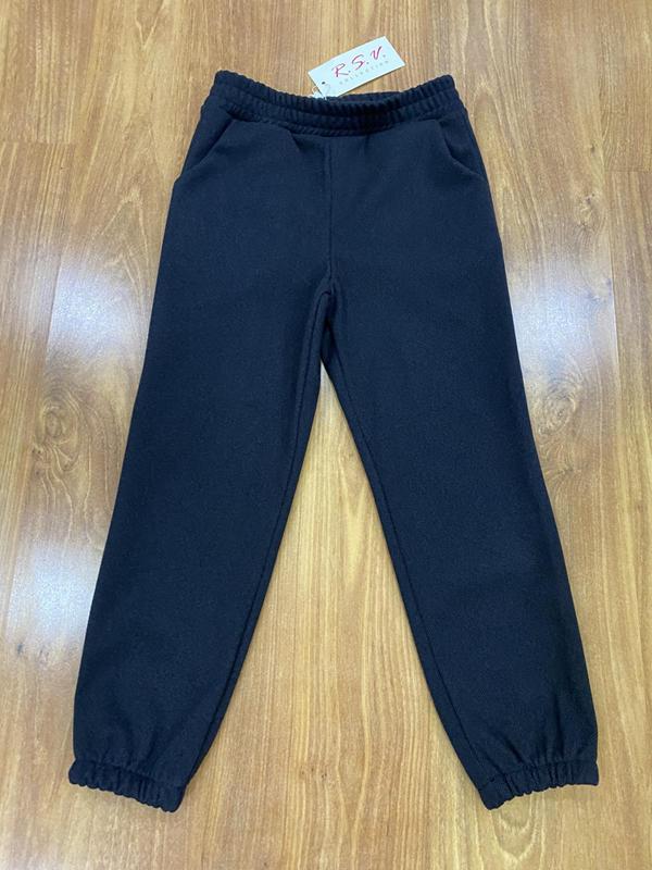 Штаны спорт RSV (116-140) 254-1 black (зима)