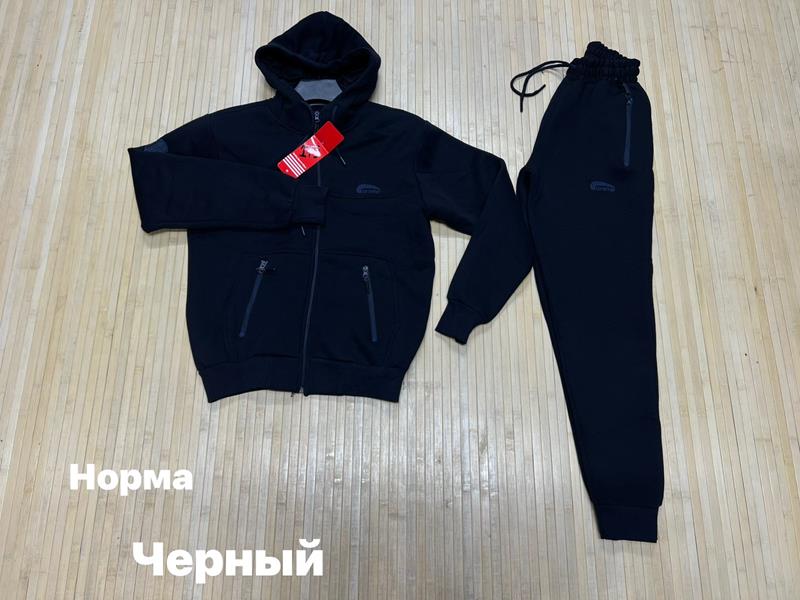 Костюм спорт Navas (S-2XL) NW194 black (зима)