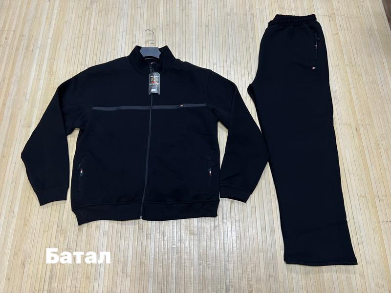 Костюм спорт Navas (7XL-10XL) NW199 black (зима)