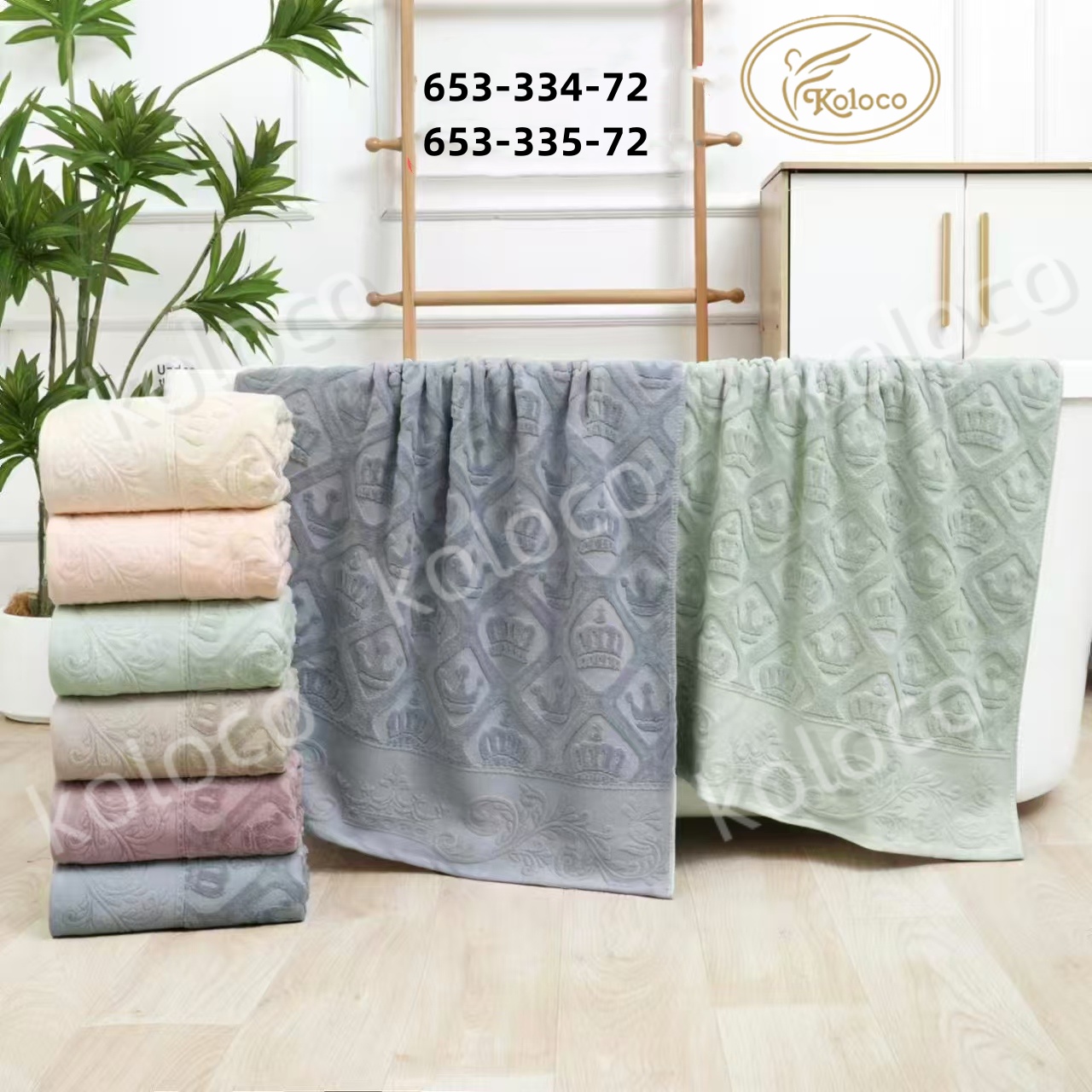 Полотенце Koloco (70*140) 653-334-72 (деми)