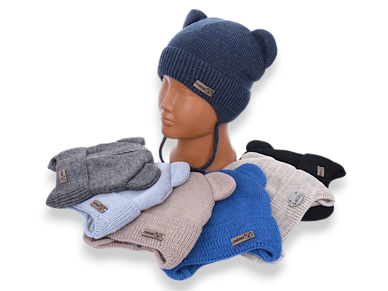 Шапка Red Hat clothes (6-12) Y25-15M mix (зима)