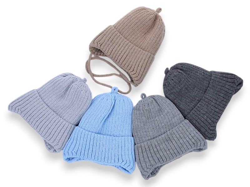 Шапка Red Hat clothes (0-6) Y25-1M mix (зима)