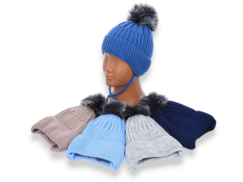 Шапка Red Hat clothes (3-6) Y25-2M mix (зима)