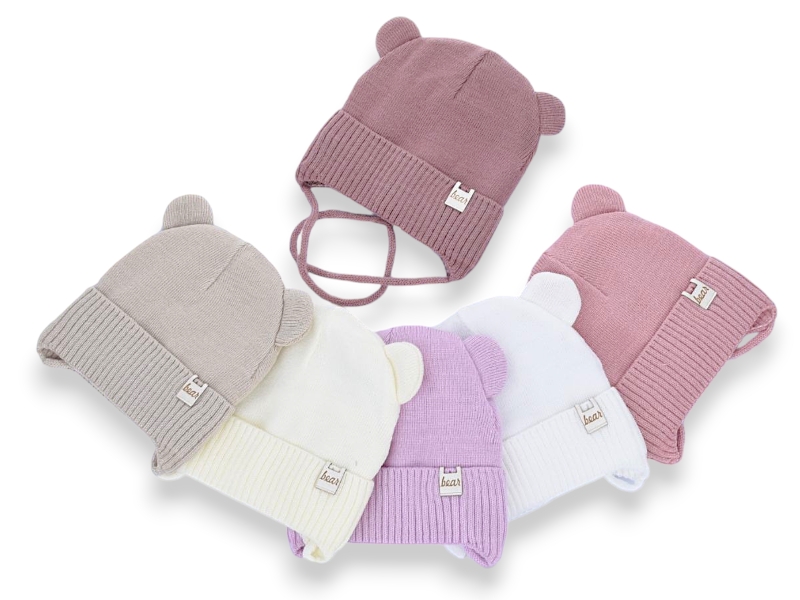 Шапка Red Hat clothes (0-6) Y25-3D mix (зима)