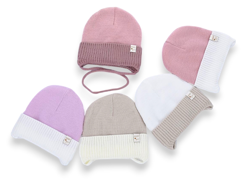 Шапка Red Hat clothes (0-6) Y25-4D mix (зима)