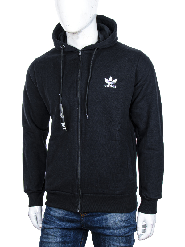 Кофта спорт Denis sport (48-54) Батник black (зима)