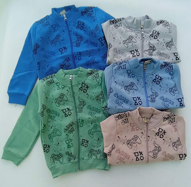 Кофта спорт Meloria (5-8) 10375 l.blue (зима)