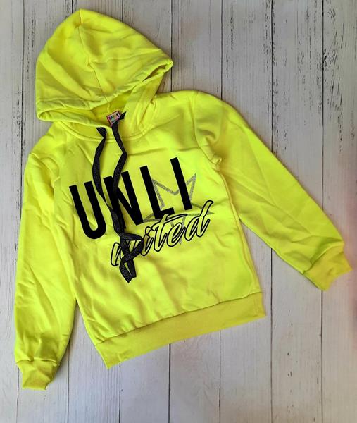 Худи Meloria (5-8) ML2243 yellow (зима)