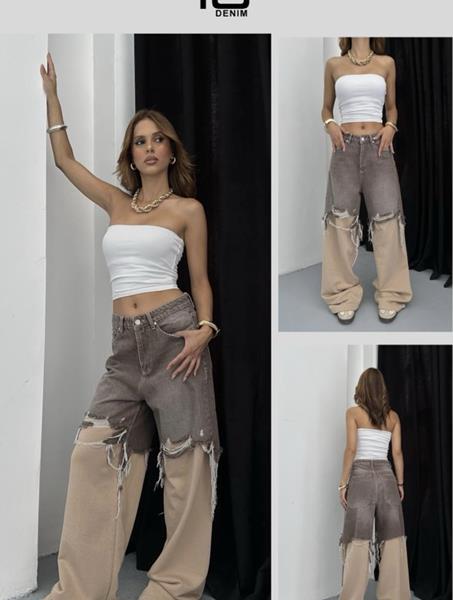 Джинсы i8denim Women (25-30) TB16 beige (деми)