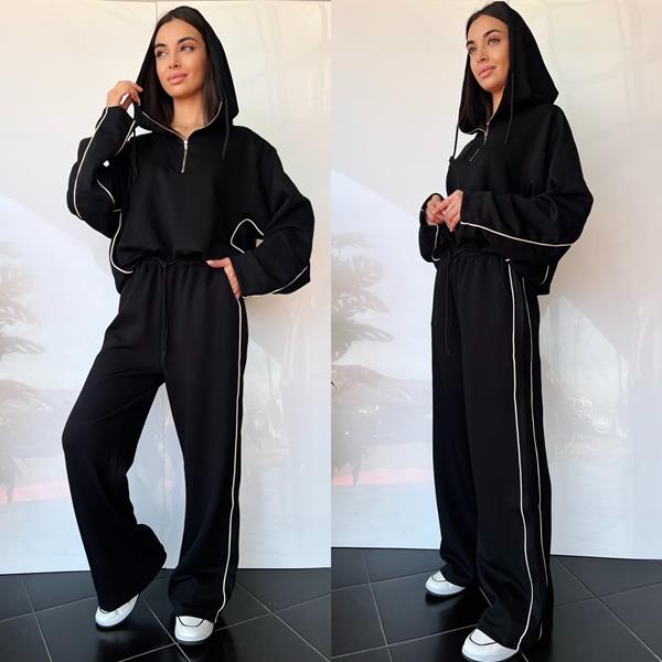 Костюм спорт i8denim Women (S-L) TB25 black (деми)