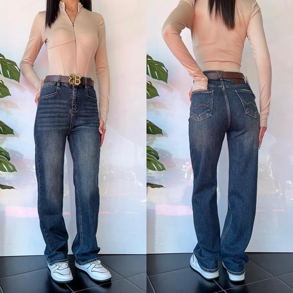 Джинсы i8denim Women (25-30) TB38 blue (деми)