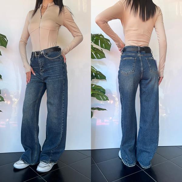 Джинсы i8denim Women (25-29) TB41 blue (деми)