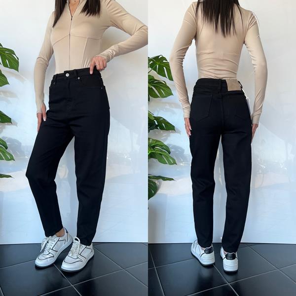 Джинсы i8denim Women (25-30) TB51 black (деми)