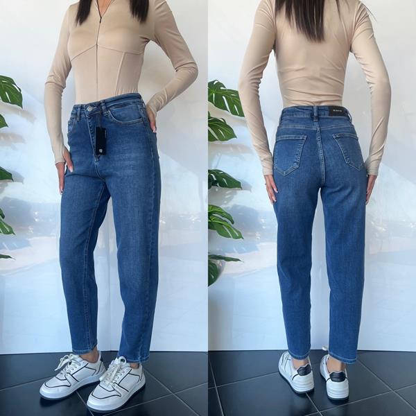 Джинсы i8denim Women (25-30) TB56 blue (деми)