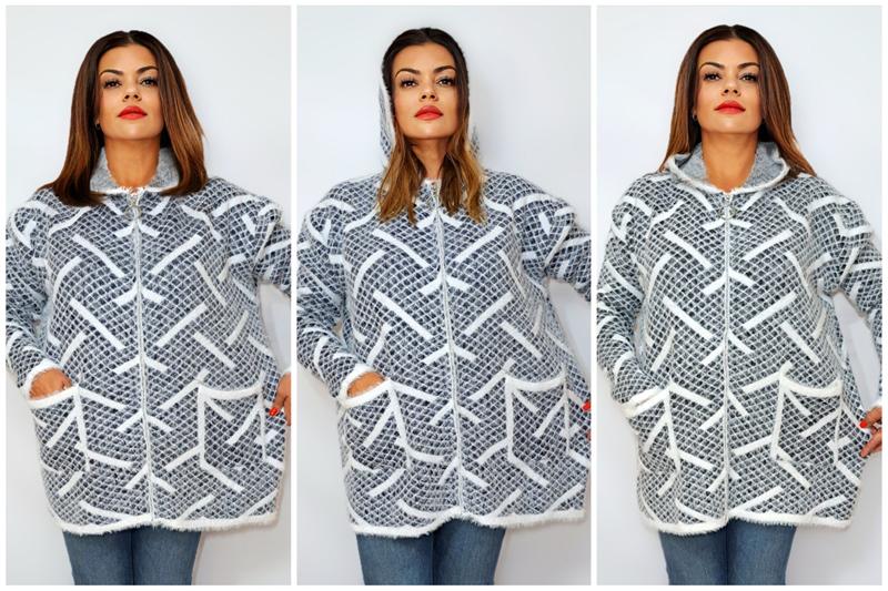 Кофта Biblos (54-60) 2203 mix (зима)