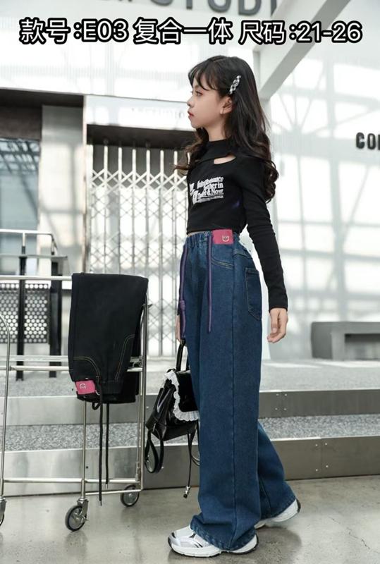 Джинсы Farbique (21-26) E03 black (зима)