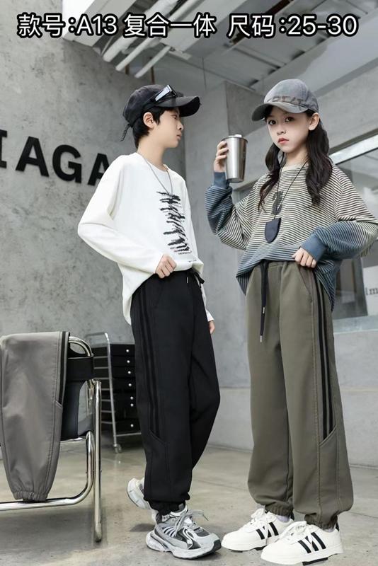 Штаны спорт Farbique (25-30) A13 grey (зима)