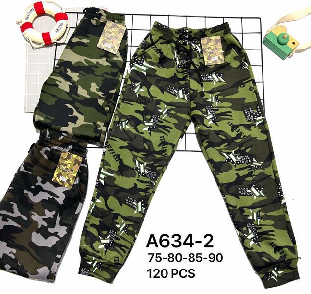 Штаны спорт АнЯ (75-90) A634-2 mix (деми)