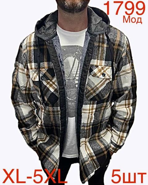 Рубашка Надийка (XL-5XL) ND91-1799 khaki (зима)