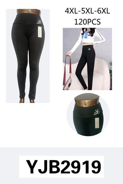 Лосины Hoan (4XL-6XL) 2919 black (зима)