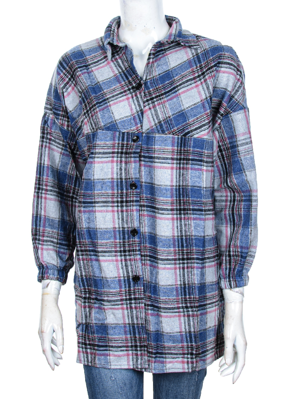 Рубашка 4 Seasons (S-L) A01-1 blue (деми)