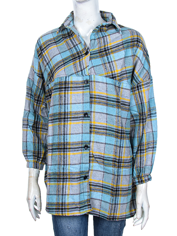 Рубашка 4 Seasons (S-L) A01-6 l.green (деми)