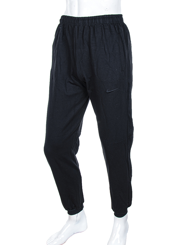 Штаны спорт 4 Seasons (56-64) A01-21 black батал (деми)