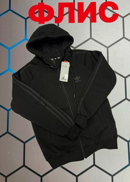 Кофта спорт Alex Clothes (S-2XL) 6078 black (зима)