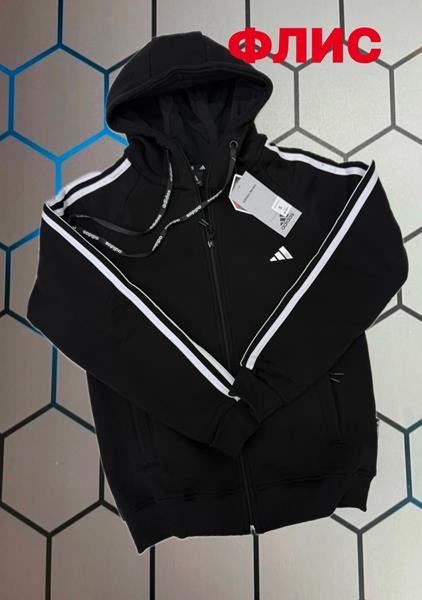 Кофта спорт Alex Clothes (S-2XL) 6083 black (зима)