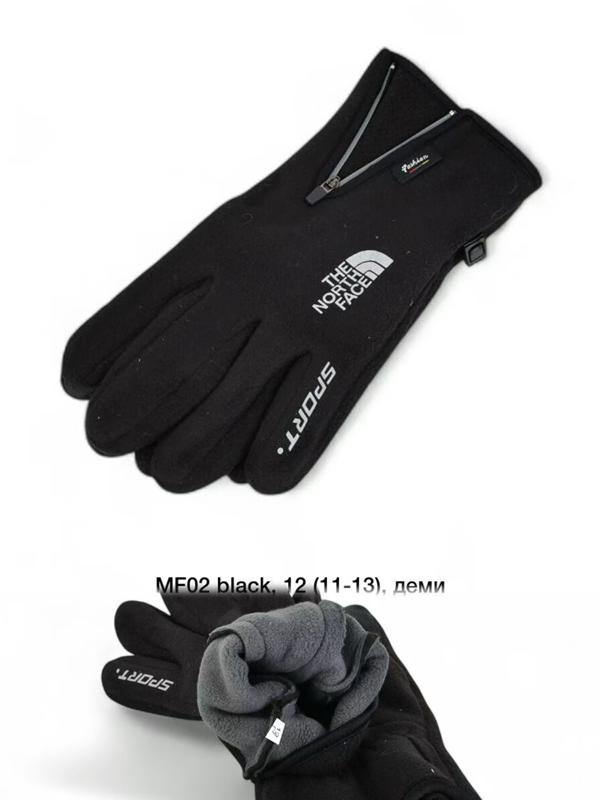 Перчатки Descarrilado (L-2XL) MF02 black (зима)