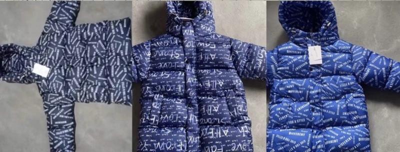 Куртка Farbique (120-160) 3 blue (зима)