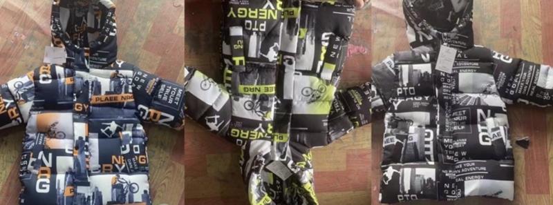 Куртка Farbique (120-160) 9 yellow (зима)