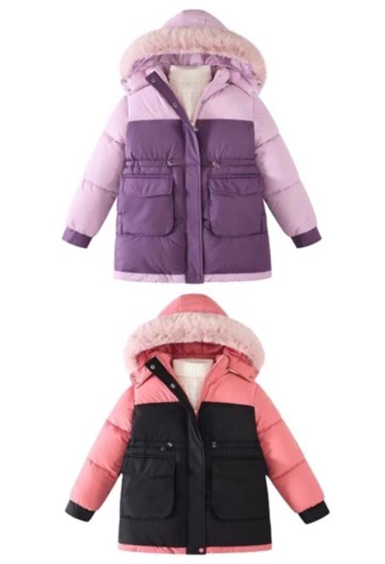 Куртка Farbique (8-16) 3132 pink (зима)