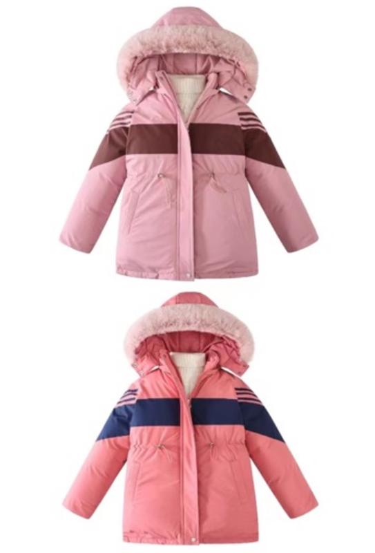 Куртка Farbique (4-12) 3128 pink (зима)