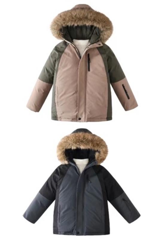 Куртка Farbique (4-12) 217 beige (зима)